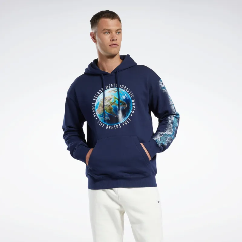 Reebok Apparel Men Jurassic World Graphic Hoodie Vecnav sold by Reebok