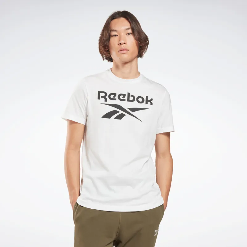 Reebok Apparel Men Reebok Identity Big Logo T-Shirt White sold by Reebok