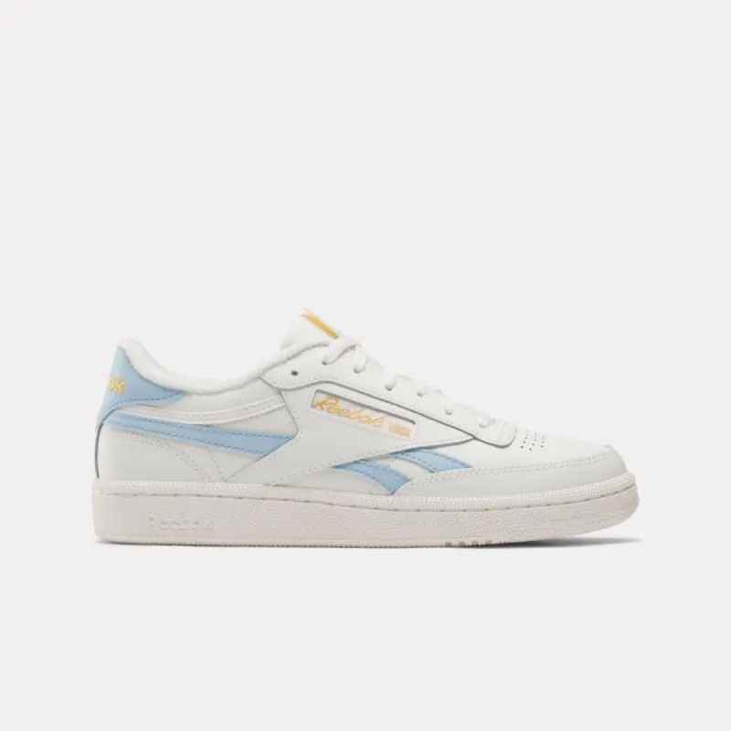 Reebok Footwear Women Club C Revenge Shoes CHALK/CHALK/SOFTBLUE sold by Reebok