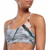 Reebok Apparel Women Lux Strappy Allover Print Bold Bra PUGRY3 sold by Reebok