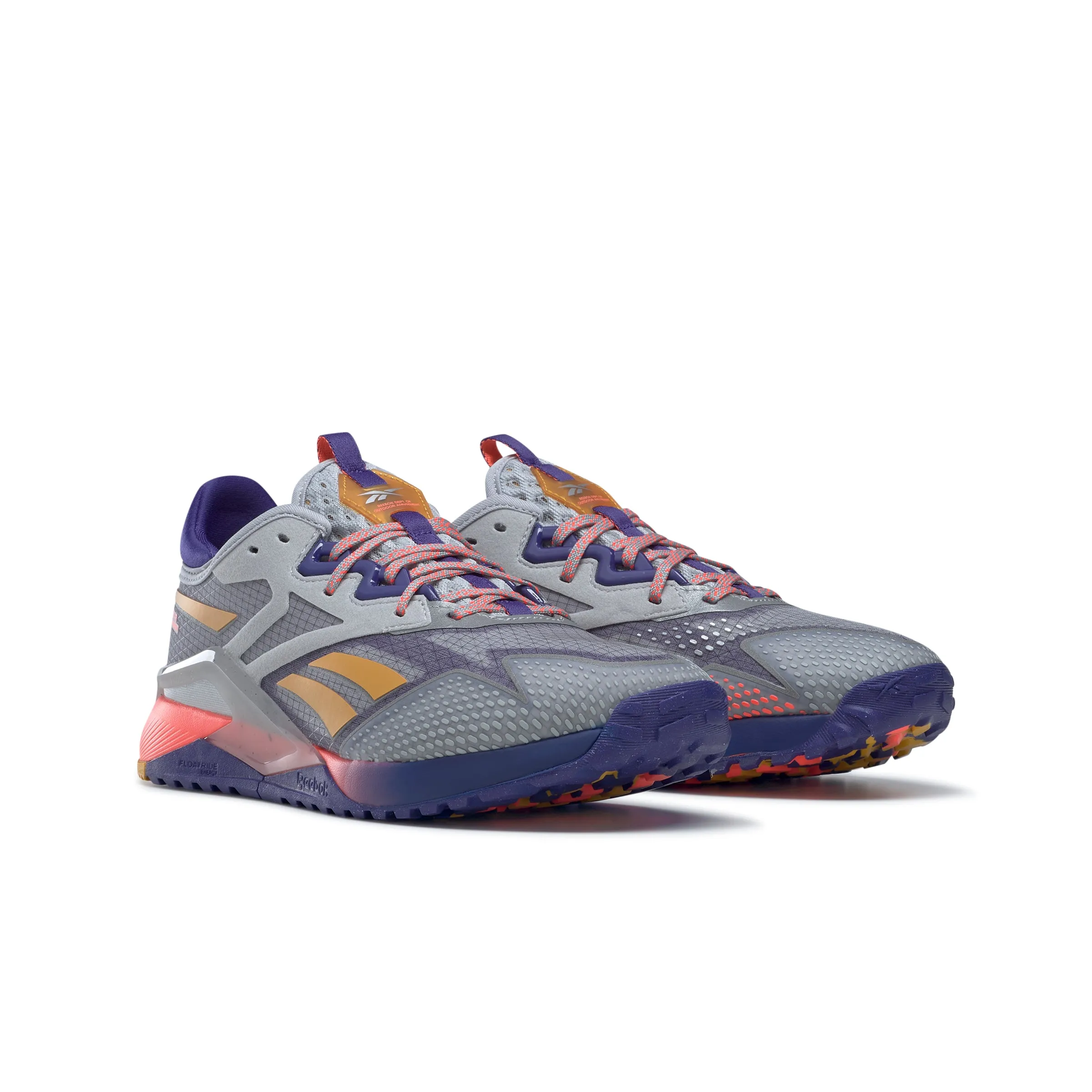 Reebok Footwear Women Nano X2 Tr Adventure Shoes Pugry3/Bolprp/Orgfla sold by Reebok product image thumbnail 3