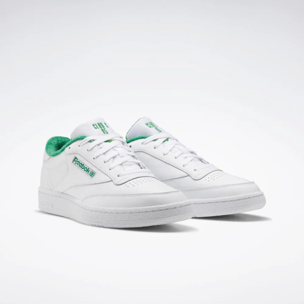 Reebok Footwear Men Club C 85 FTWWHT/GLEGRN/SOACYE sold by Reebok product image thumbnail 3