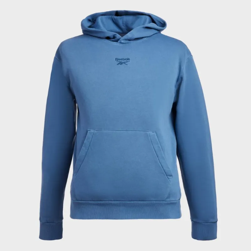 Reebok Apparel Men Reebok Identity Washed Hoodie UNIBLU sold by Reebok