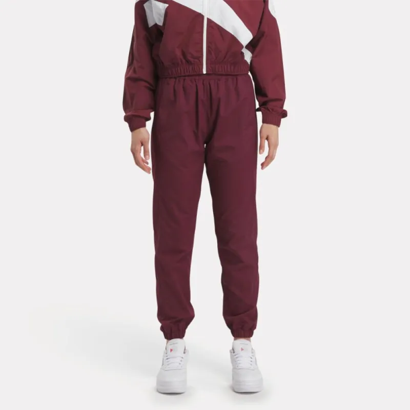 Reebok Apparel Women Classics Franchise Track Pants MAROON sold by Reebok
