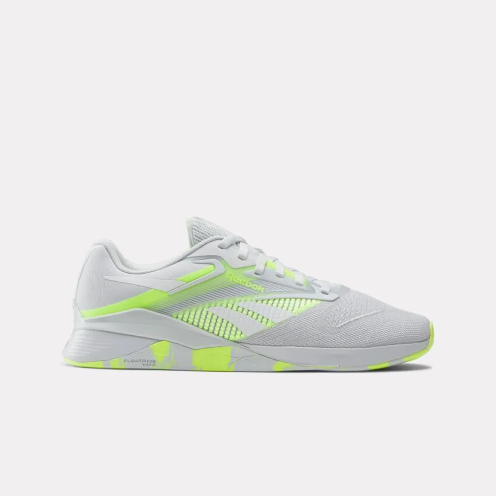 Reebok Footwear Men NANO X4 Training Shoes MOONDIGITAL LIMEFOOTWEAR WHI sold by Reebok