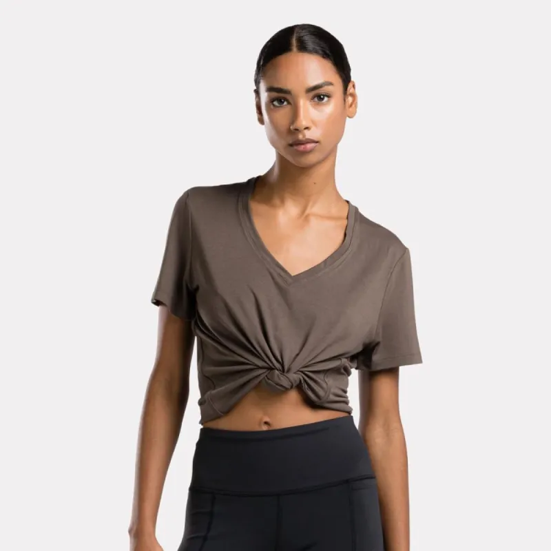 Reebok Apparel Women ACTIVCHILL DreamBlend T-Shirt GROUT made by Reebok