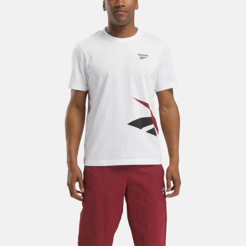 Reebok Apparel Men Reebok Identity Cross Check T-Shirt WHITE sold by Reebok