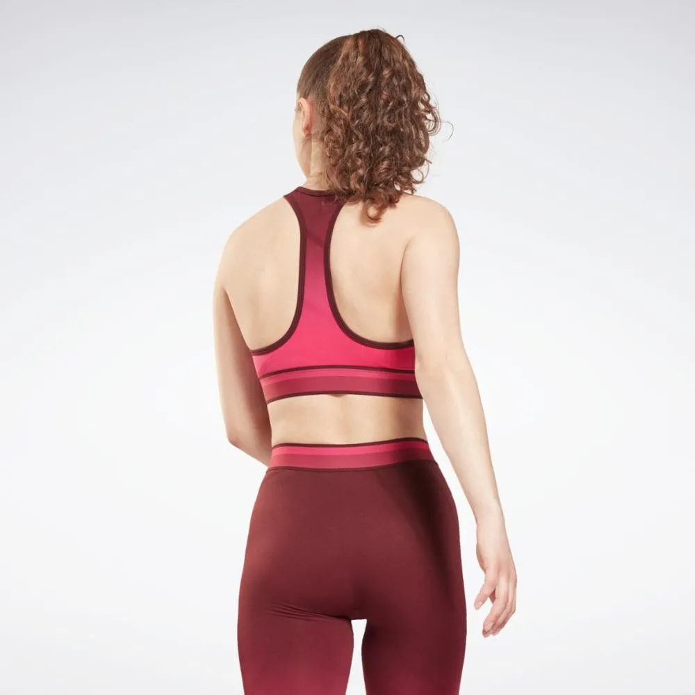 Reebok Apparel Women United By Fitness Seamless Crop Top MAROON/PURPNK sold by Reebok product image thumbnail 3