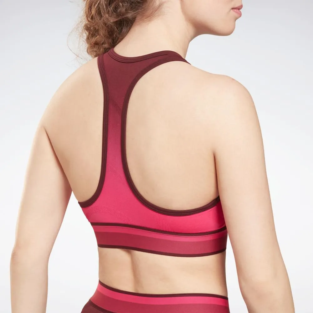 Reebok Apparel Women United By Fitness Seamless Crop Top MAROON/PURPNK sold by Reebok product image thumbnail 5