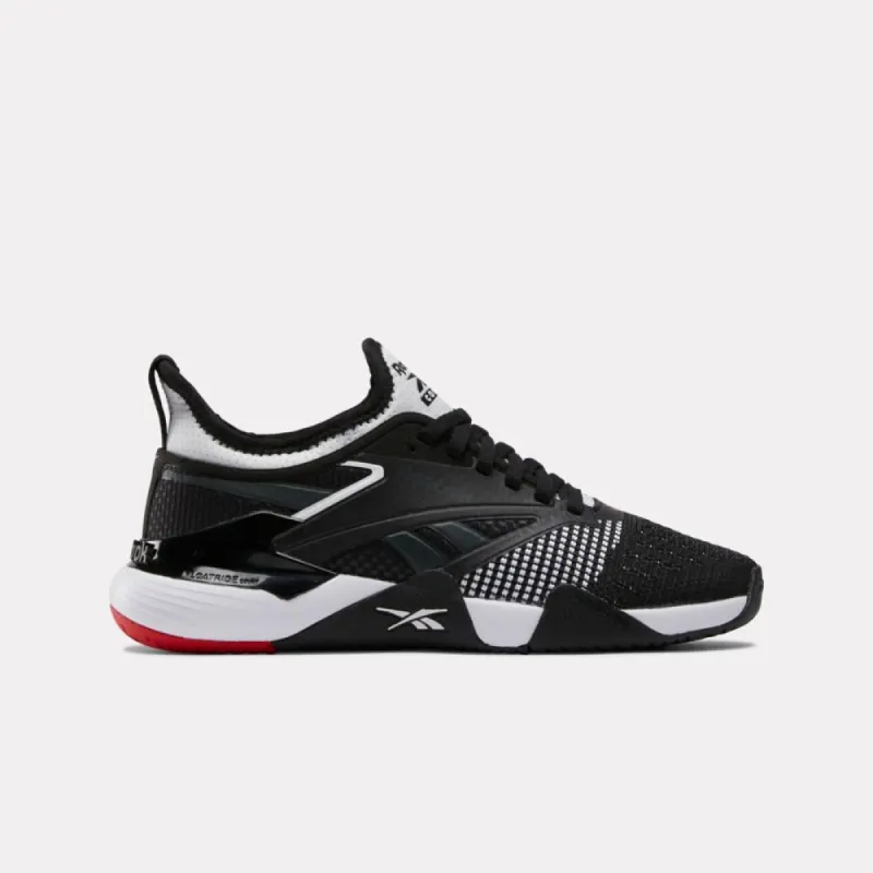 Reebok Footwear Women Nano Court Training Shoes BLACK/WHITE/VECTOR RED sold by Reebok