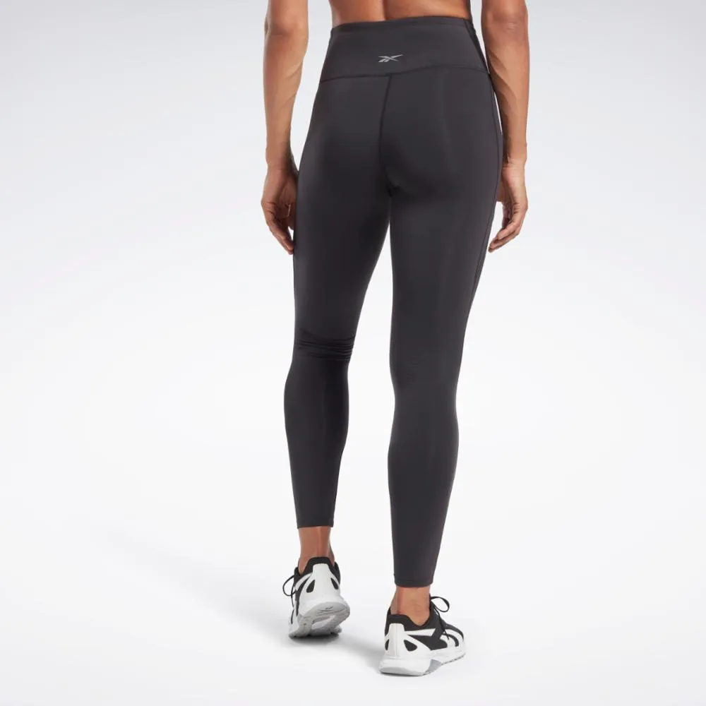 Reebok Apparel Women Lux High-Waisted Leggings BLACK sold by Reebok product image thumbnail 3