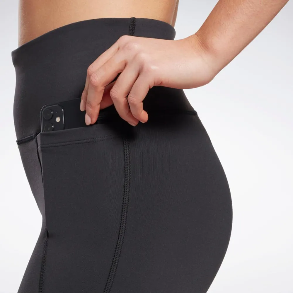 Reebok Apparel Women Lux High-Waisted Leggings BLACK sold by Reebok product image thumbnail 4