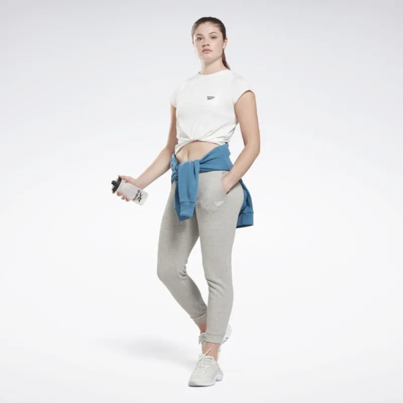 Reebok Apparel Women Reebok Identity Small Logo French Terry Hoodie STEBLU made by Reebok