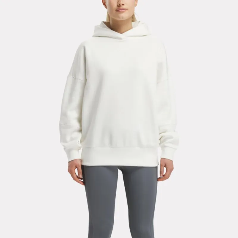 Reebok Apparel Women Lux Oversized Hoodie CHALK sold by Reebok