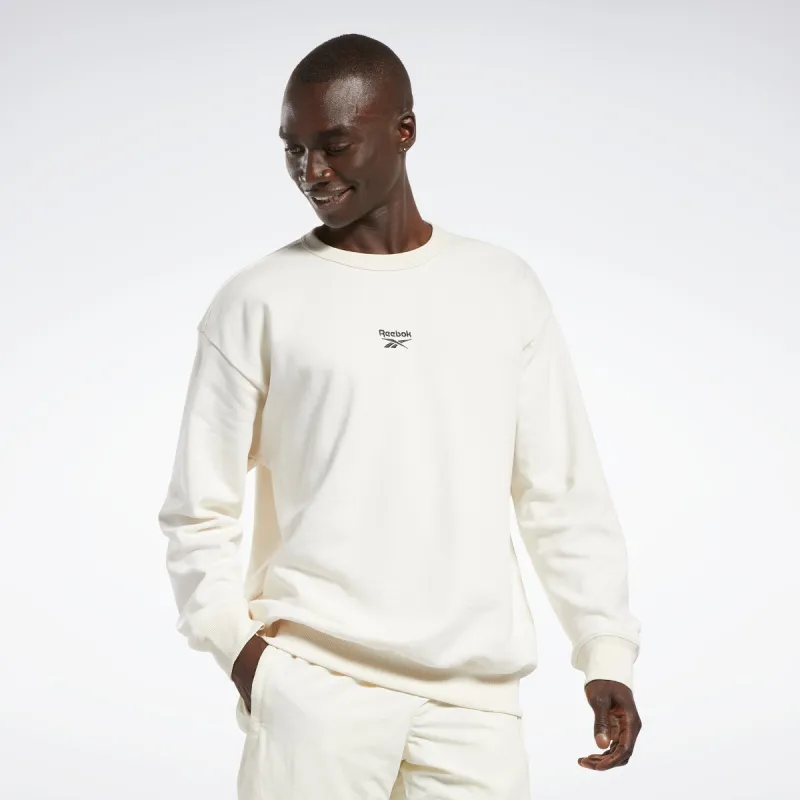 Reebok Apparel Men Classics Small Vector Crew Sweatshirt Clawht sold by Reebok