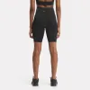 Reebok Apparel Women Workout Ready Basic Bike Shorts NIGHT BLACK sold by Reebok
