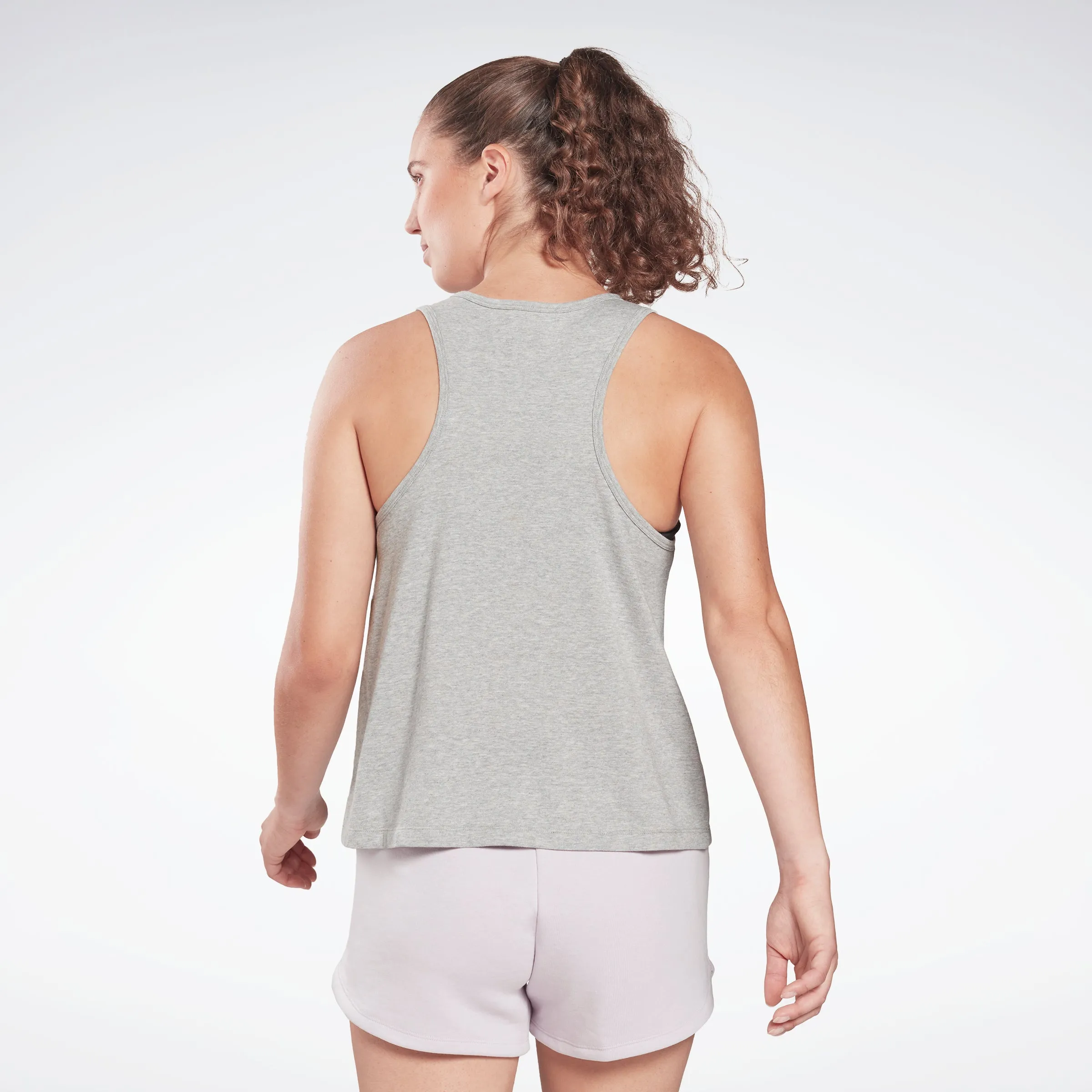 Reebok Apparel Women Reebok Identity Tank Top Mgreyh sold by Reebok product image thumbnail 3