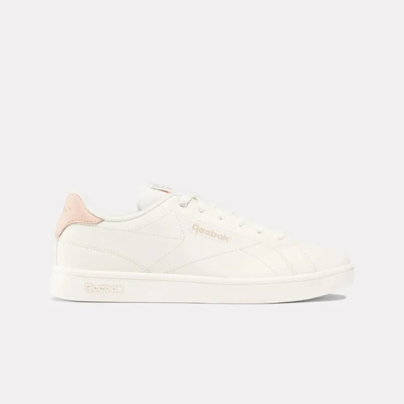 Reebok Footwear Women Reebok Court Clean Shoes CHALK/PINSTU/MOONST sold by Reebok