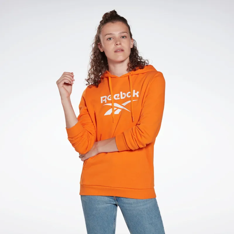 Reebok Apparel Women Classics Big Logo Hoodie Hivior made by Reebok