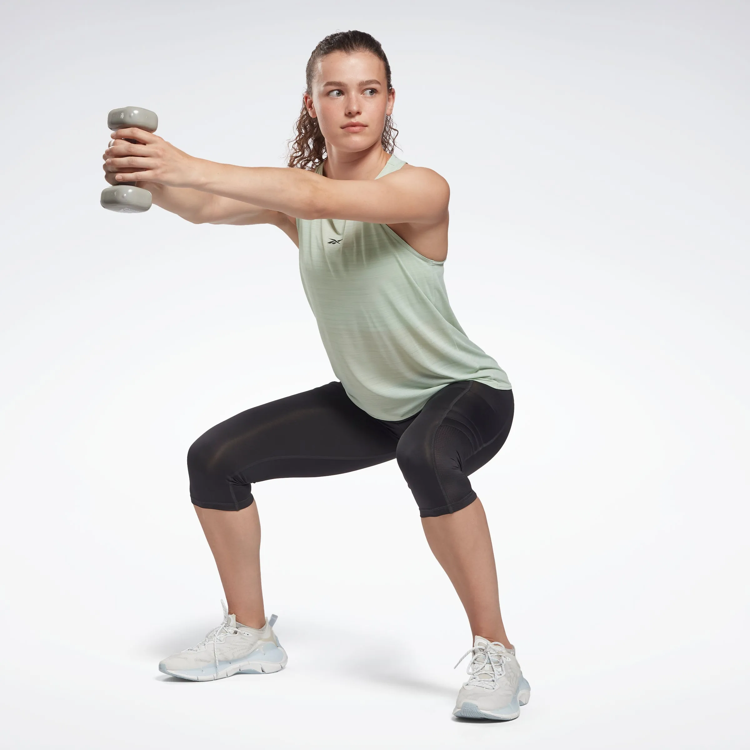 Reebok Apparel Women Workout Ready Activchill Tank Top Lgtsag sold by Reebok product image thumbnail 2