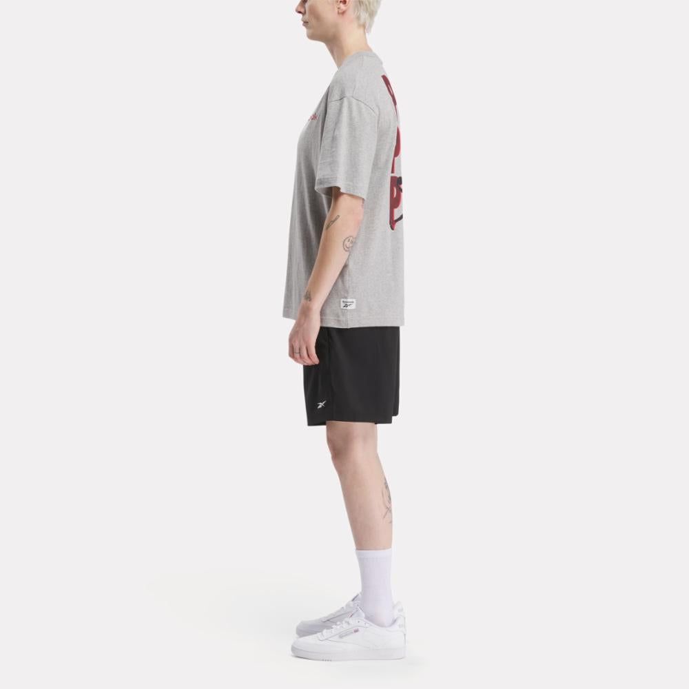 Reebok Apparel Men Basketball Practice Tee MGREYH sold by Reebok product image thumbnail 2