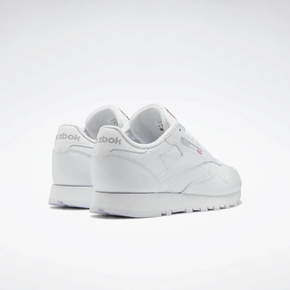 Reebok Footwear Women CLASSIC LEATHER FTWR WHT/FTWR WHT/PURE GREY 3 sold by Reebok product image thumbnail 4
