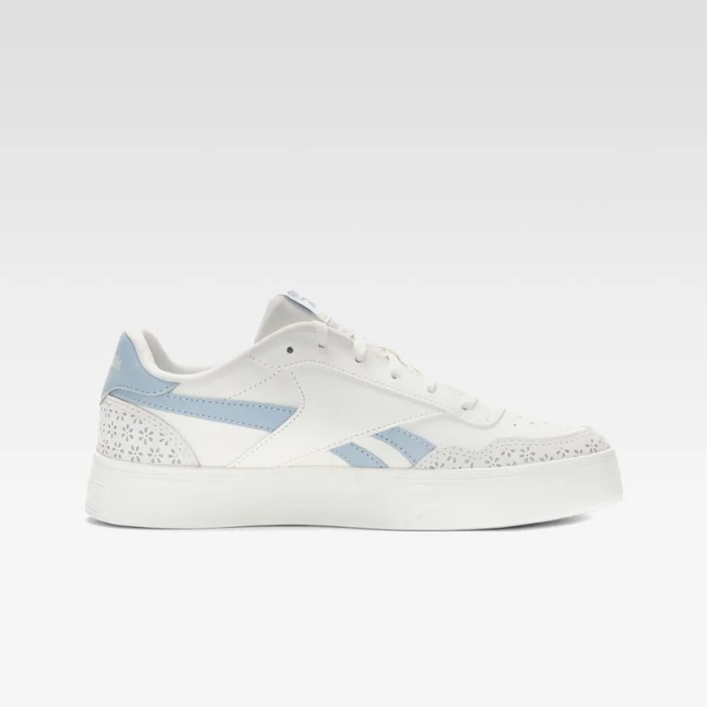 Reebok Footwear Women Court Advance Bold Shoes CHALK/PALBLU/CHALK sold by Reebok product image thumbnail 2