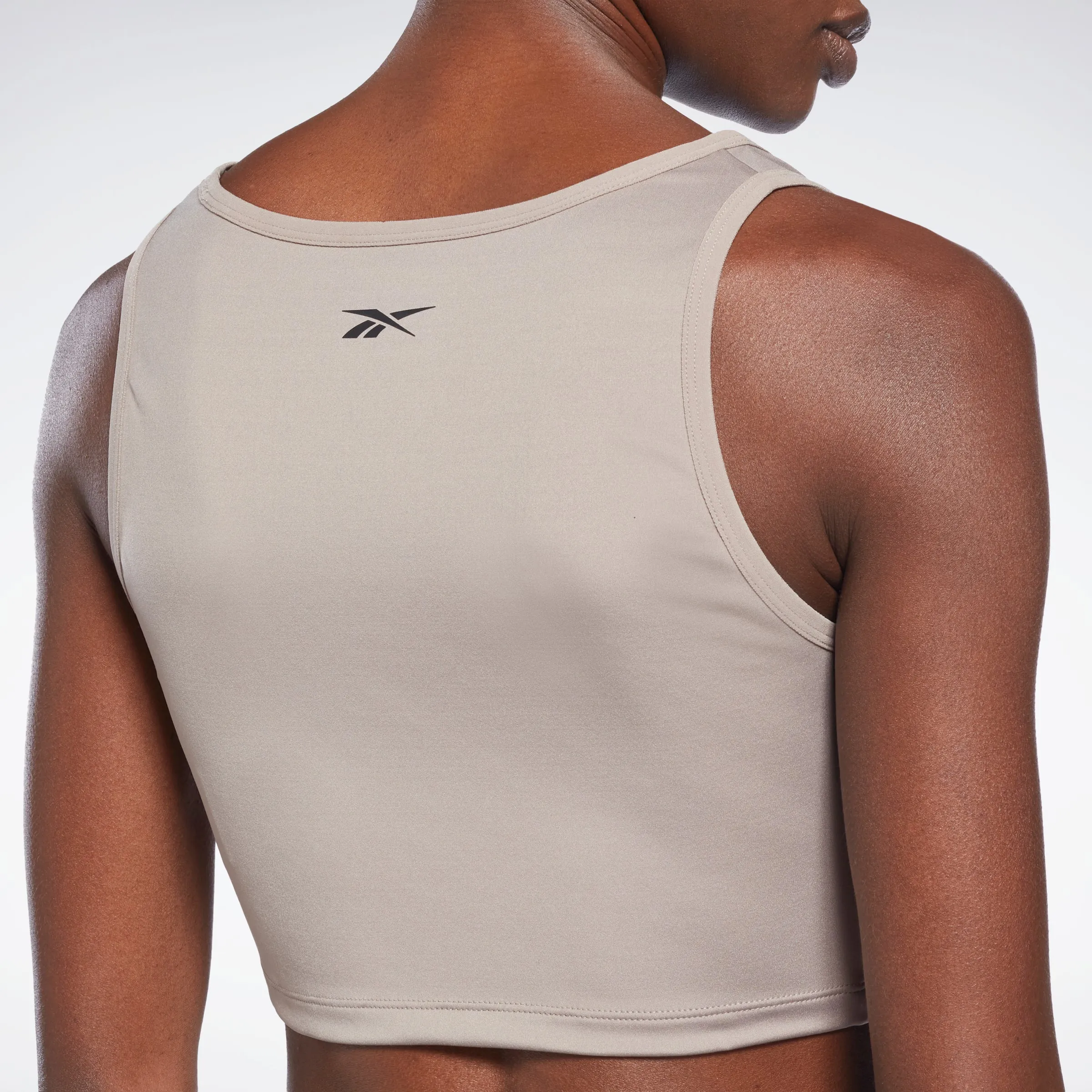 Reebok Apparel Women Studio Ruched Cropped Tank Top Bougry sold by Reebok product image thumbnail 3