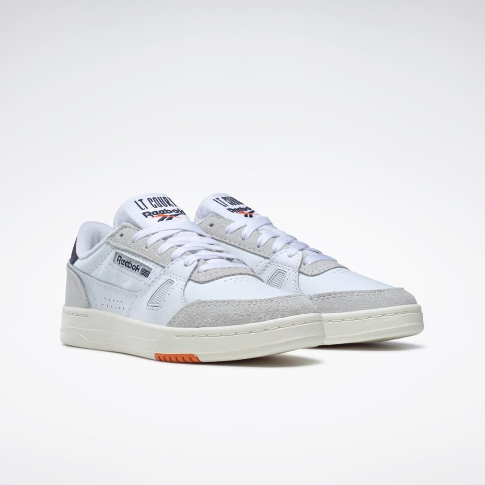 Reebok Footwear Men LT Court Shoes FTWWHT/CHALK/VECNAV sold by Reebok product image thumbnail 3
