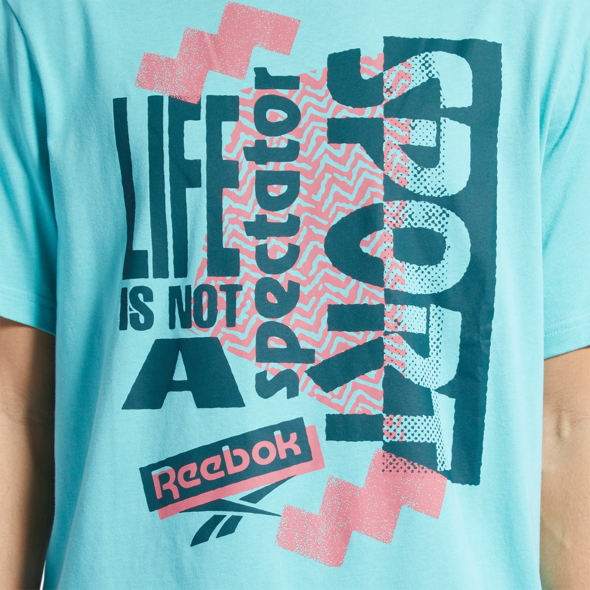 Reebok Apparel Men Graphic Series Spectator Sport Vibe T-Shirt Semi Classic Teal sold by Reebok product image thumbnail 4