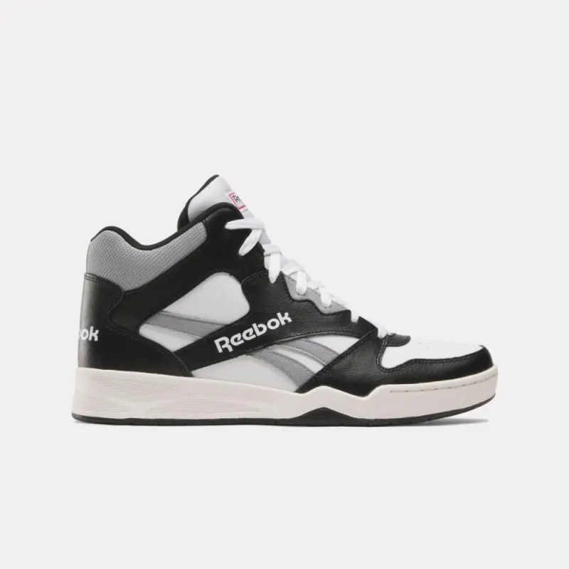 Reebok Footwear Men Reebok Royal BB4500 HI2 Basketball Shoes WHITE/BLACK/BARELYGREY sold by Reebok