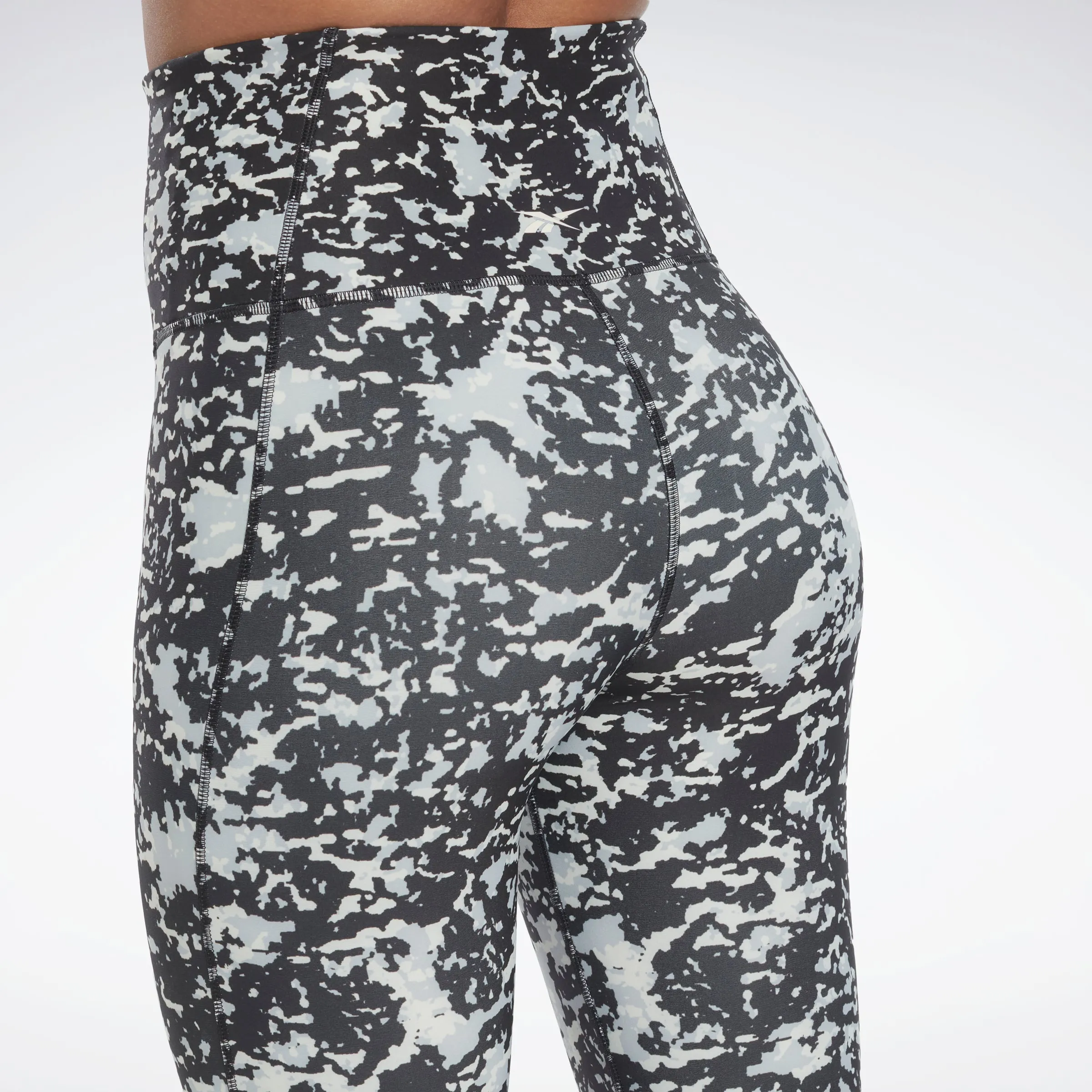 Reebok Apparel Women Lux 2.0 Speckle Modern Safari Leggings Black sold by Reebok product image thumbnail 5