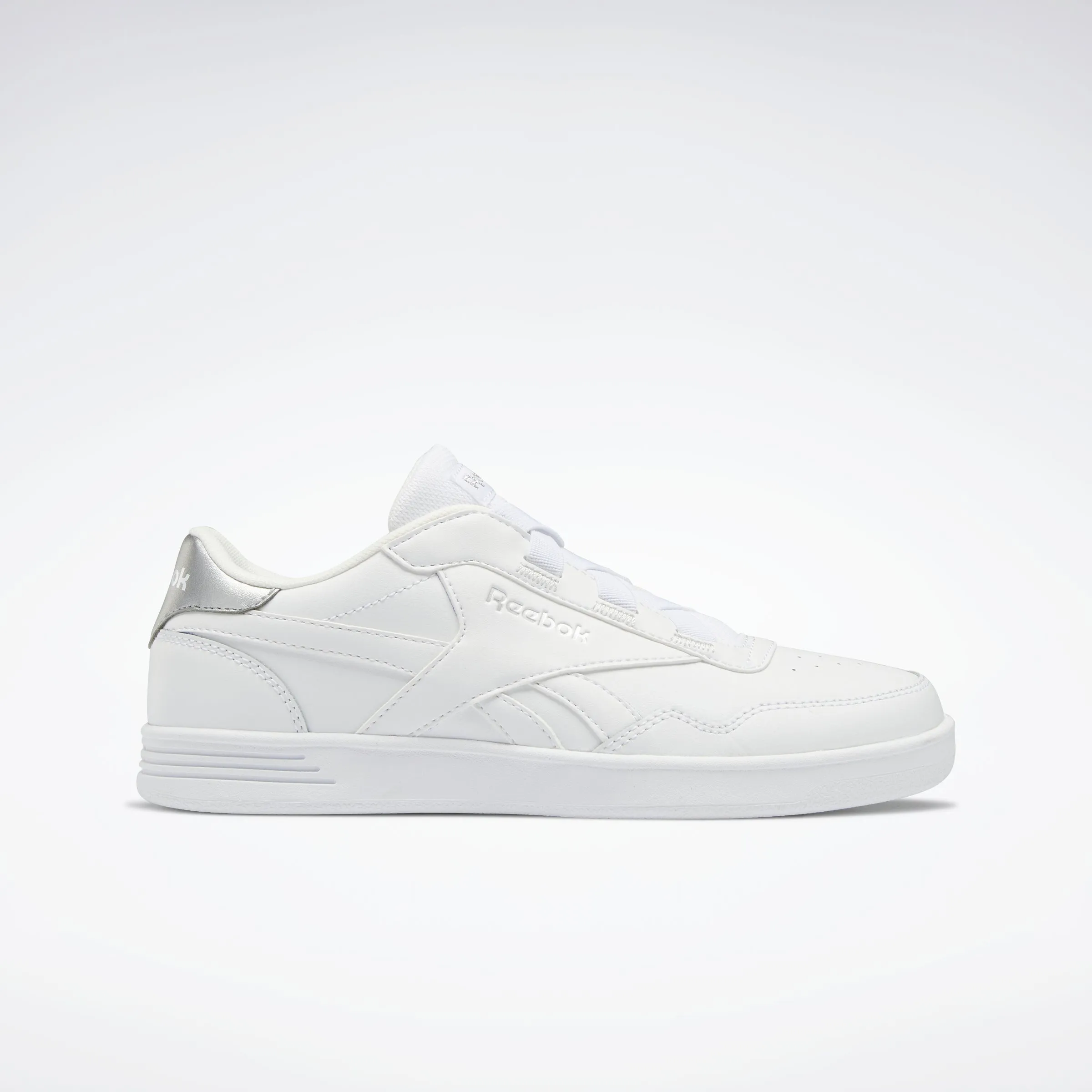 Reebok Footwear Women Reebok Royal Techque T Elastic Shoes White/Silver Met./White sold by Reebok