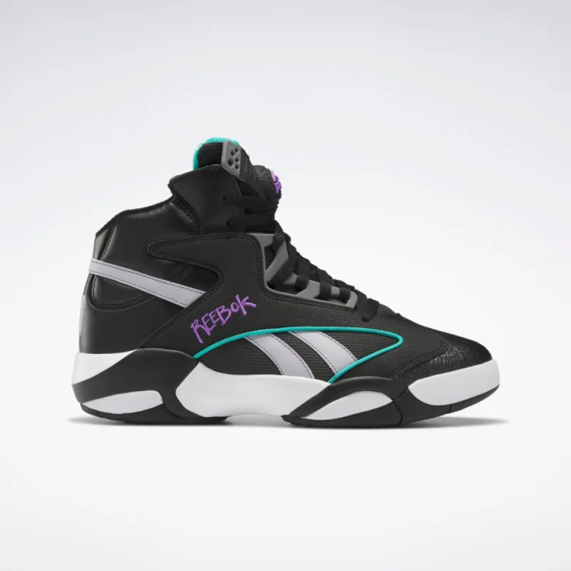 Reebok Footwear Men Shaq Attaq Shoes CBLACK/PURGRY/FTWWHT sold by Reebok
