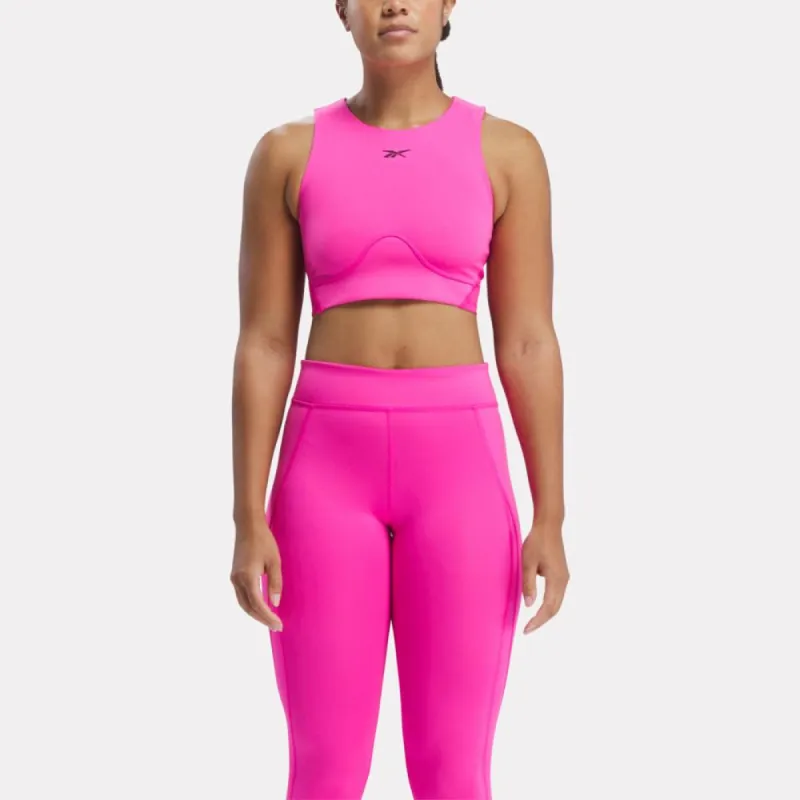 Reebok Apparel Women Lux Contour Crop Top LASPIN made by Reebok