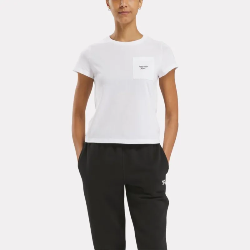 Reebok Apparel Women Reebok Identity Classics T-Shirt WHITE sold by Reebok