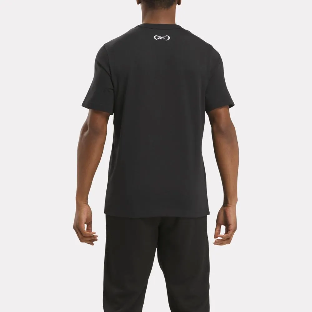 Reebok Apparel Men Basketball T-Shirt BLACK sold by Reebok product image thumbnail 3