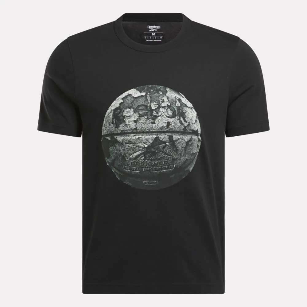 Reebok Apparel Men Basketball T-Shirt BLACK sold by Reebok product image thumbnail 4