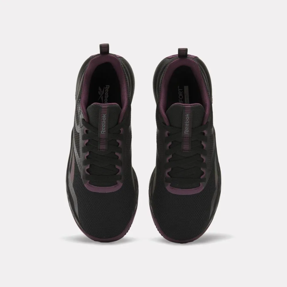 Reebok Footwear Women NFX Training Shoes BLACK/MIDNIGHT PLUM/FOOTWEAR W sold by Reebok product image thumbnail 5