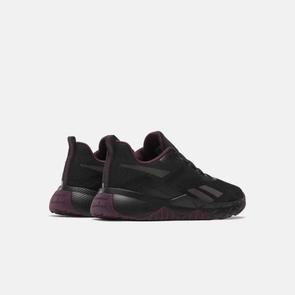 Reebok Footwear Women NFX Training Shoes BLACK/MIDNIGHT PLUM/FOOTWEAR W sold by Reebok product image thumbnail 3