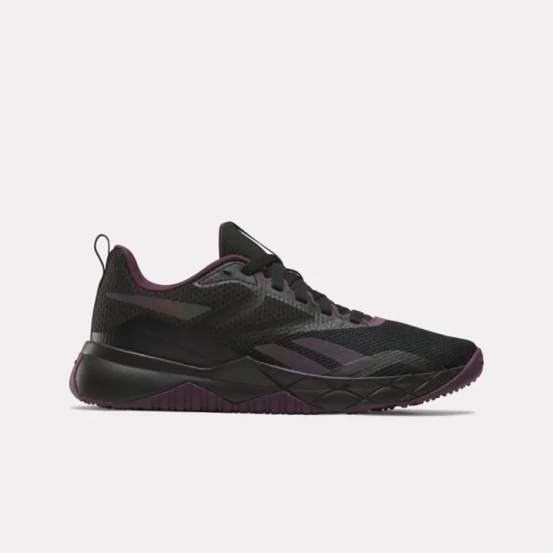 Reebok Footwear Women NFX Training Shoes BLACK/MIDNIGHT PLUM/FOOTWEAR W sold by Reebok