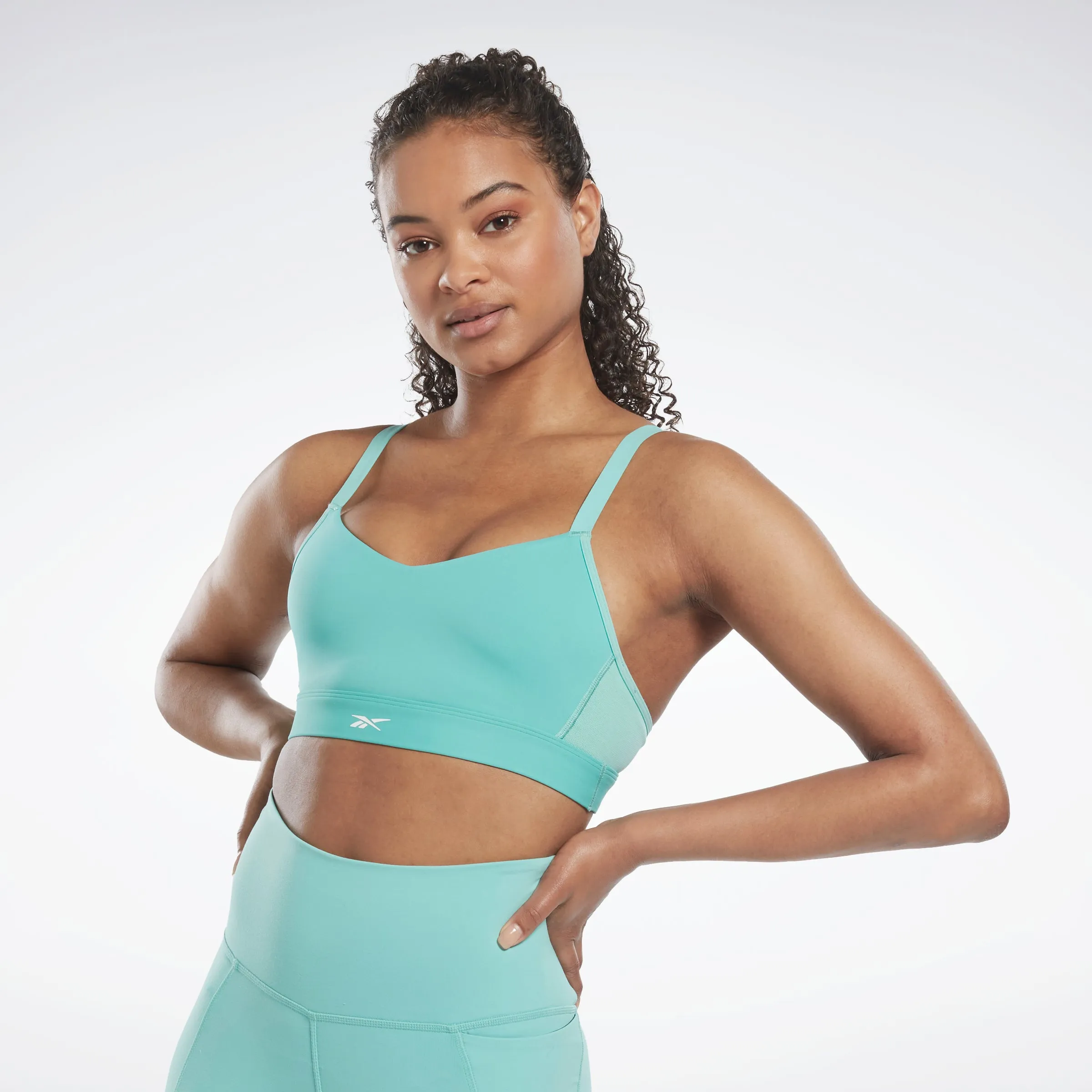 Reebok Apparel Women Reebok Lux Strappy Sports Bra Seclte sold by Reebok