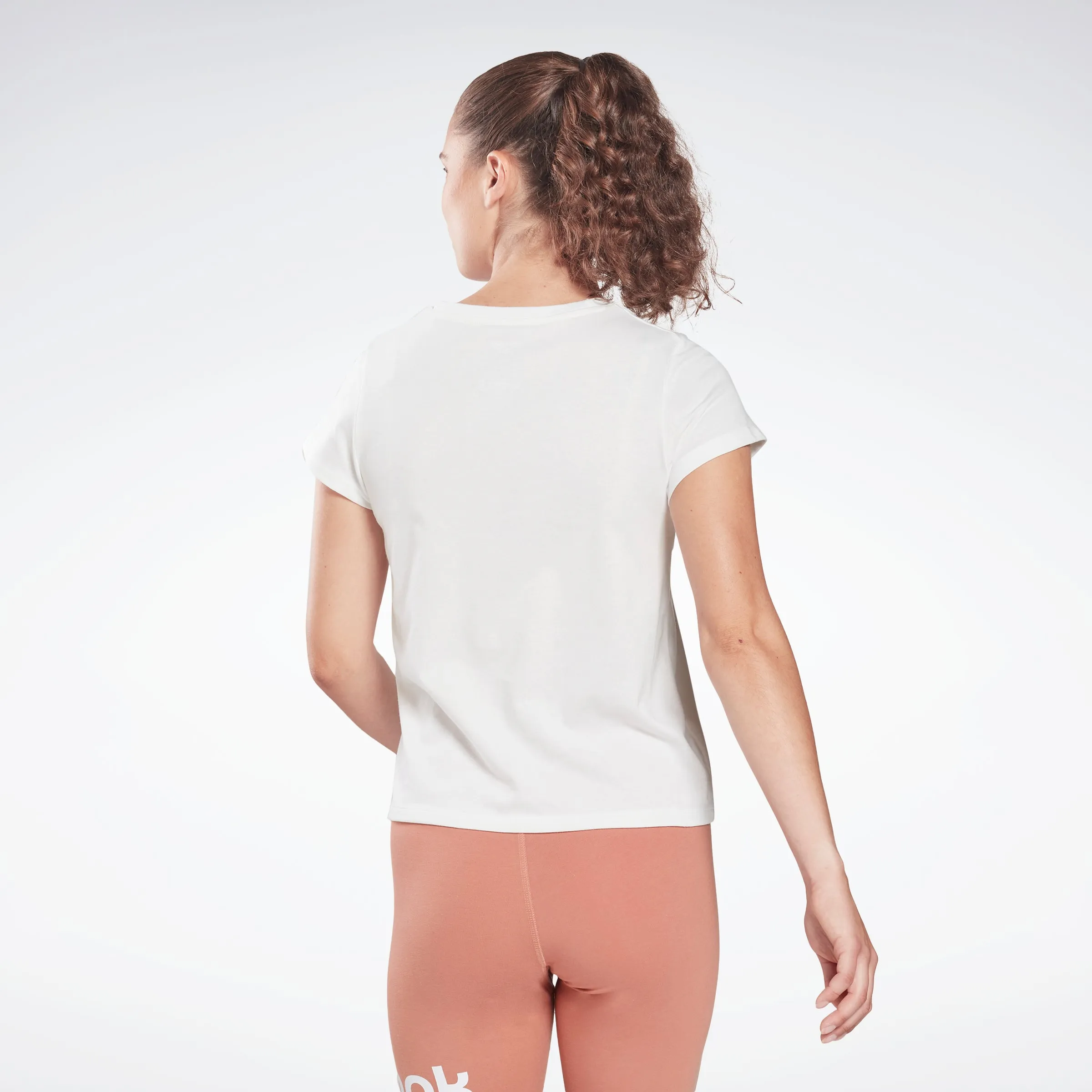 Reebok Apparel Women Reebok Identity Pocket T-Shirt White sold by Reebok product image thumbnail 3