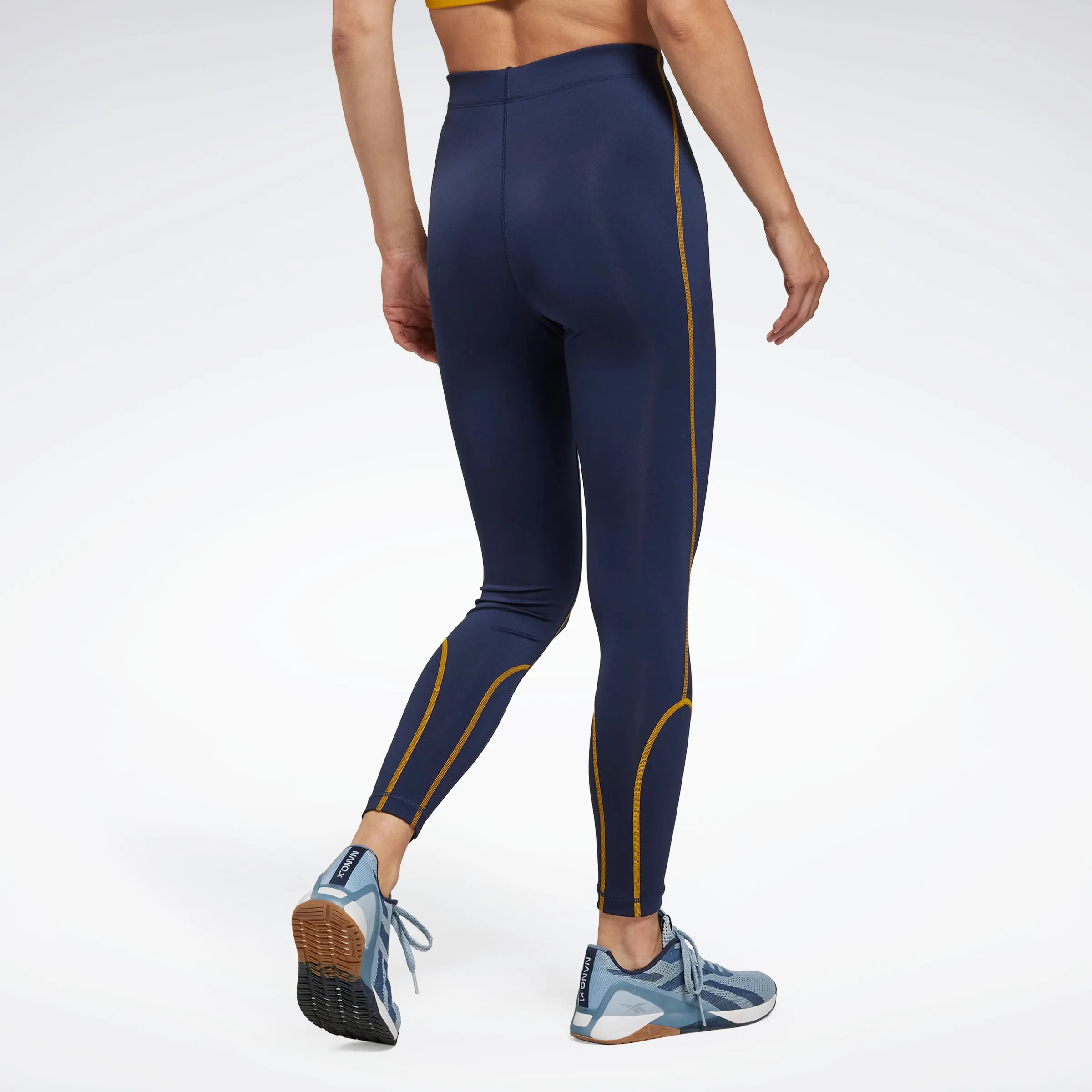 Reebok Apparel Women Myt Detail Poly Leggings Vecnav sold by Reebok product image thumbnail 3