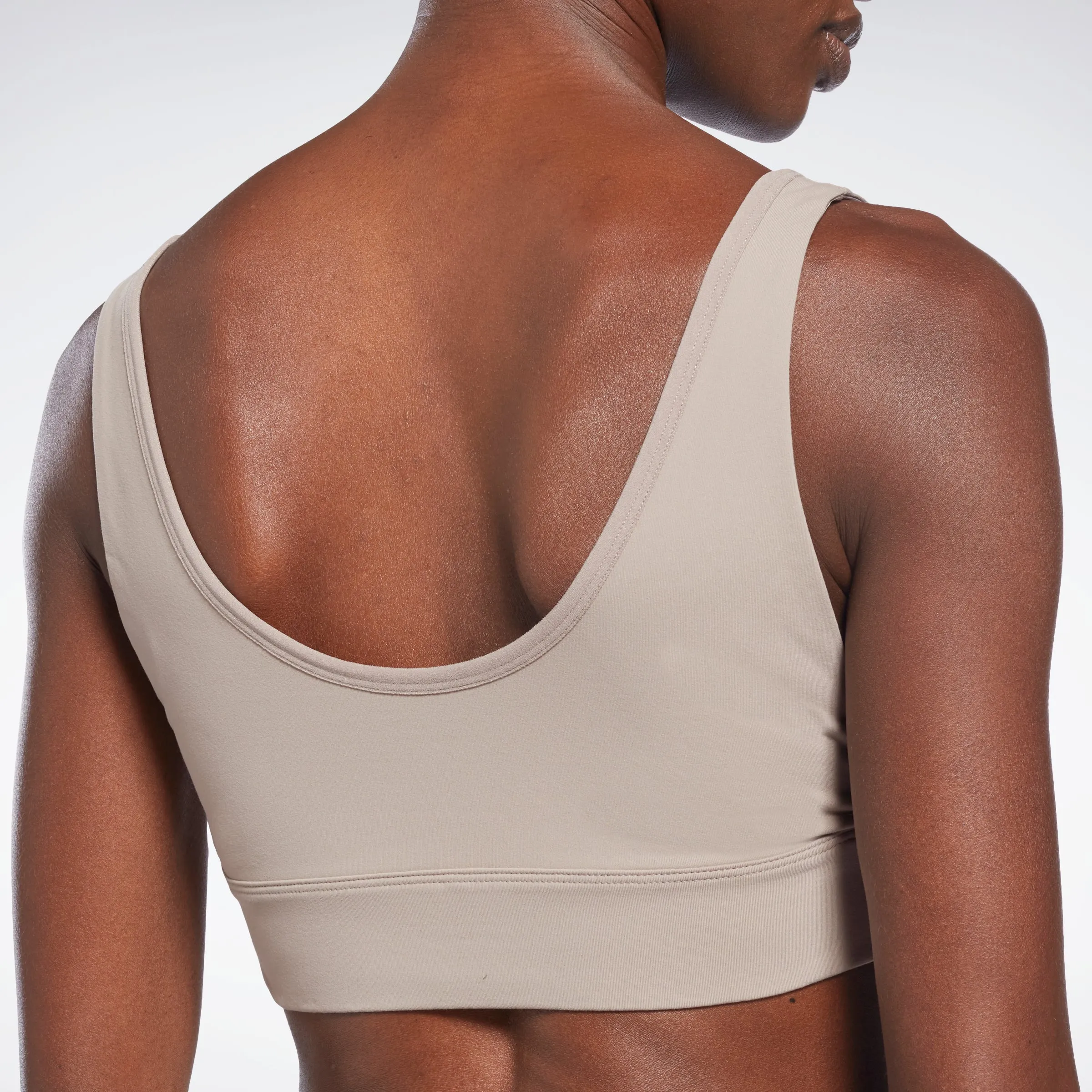 Reebok Apparel Women Studio Reebok Stripped Minimalist Bra Bougry sold by Reebok product image thumbnail 4
