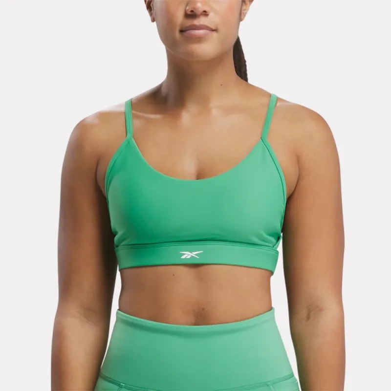 Reebok Apparel Women Lux Strappy Sports Bra SPOGRE sold by Reebok