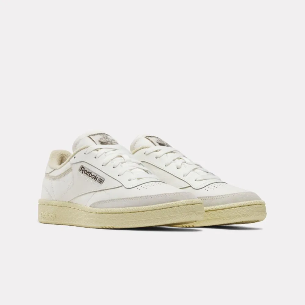 Reebok Footwear Men Club C 85 Shoes CHALK/WEATHEREDWHITE/VINTAGECH sold by Reebok product image thumbnail 2