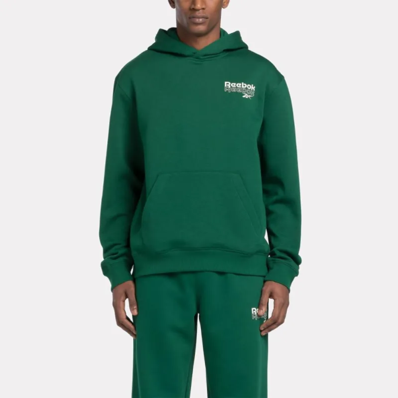 Reebok Apparel Men Reebok Identity Brand Proud Hoodie DRKGRN sold by Reebok