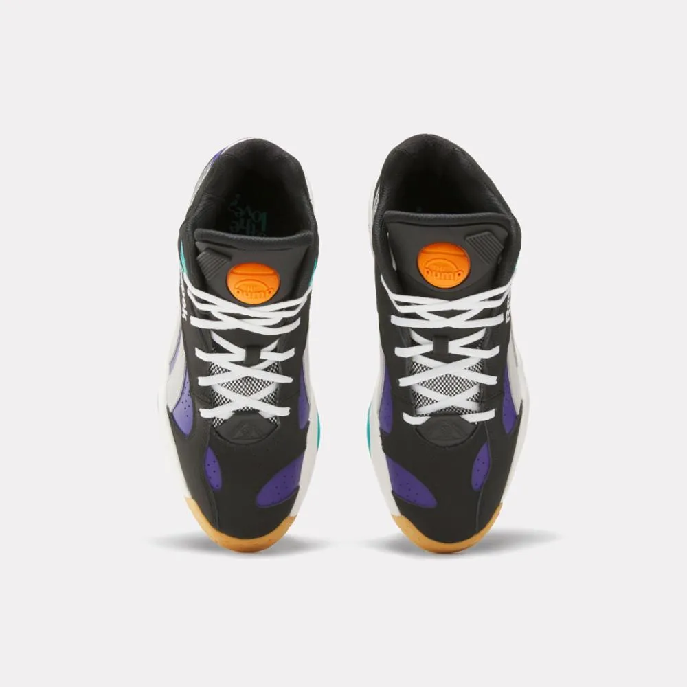 Reebok Footwear Men ATR Pump Vertical Basketball Shoes CBLACK/BOLPRP/FTWWHT sold by Reebok product image thumbnail 5