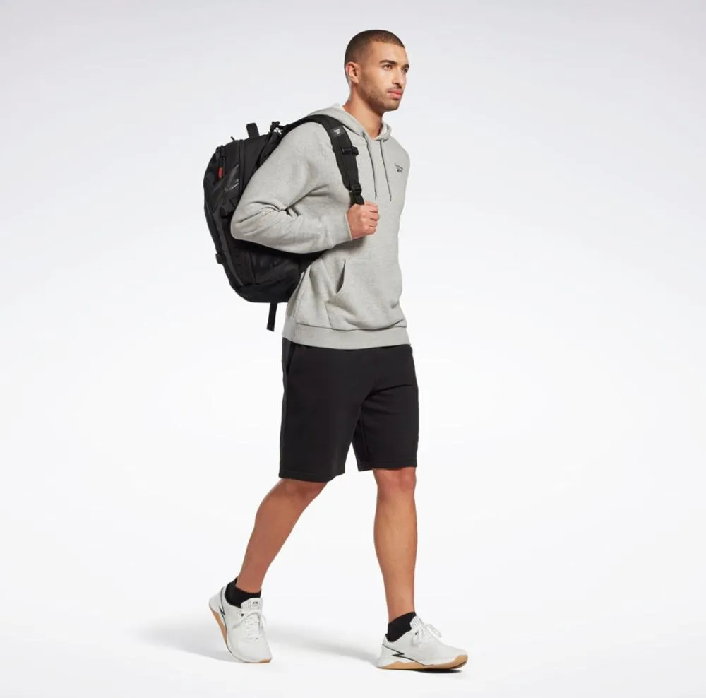 Reebok Apparel Men Reebok Identity French Terry Logo Pullover Hoodie MEDIUM GREY HEATHER sold by Reebok product image thumbnail 2